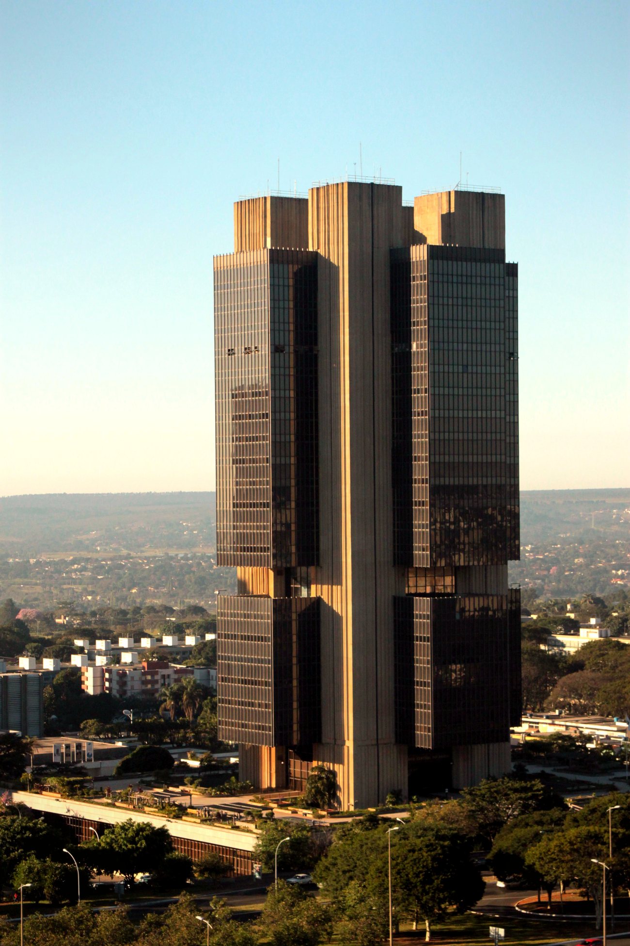 The Central Bank of Brazil headquarters building