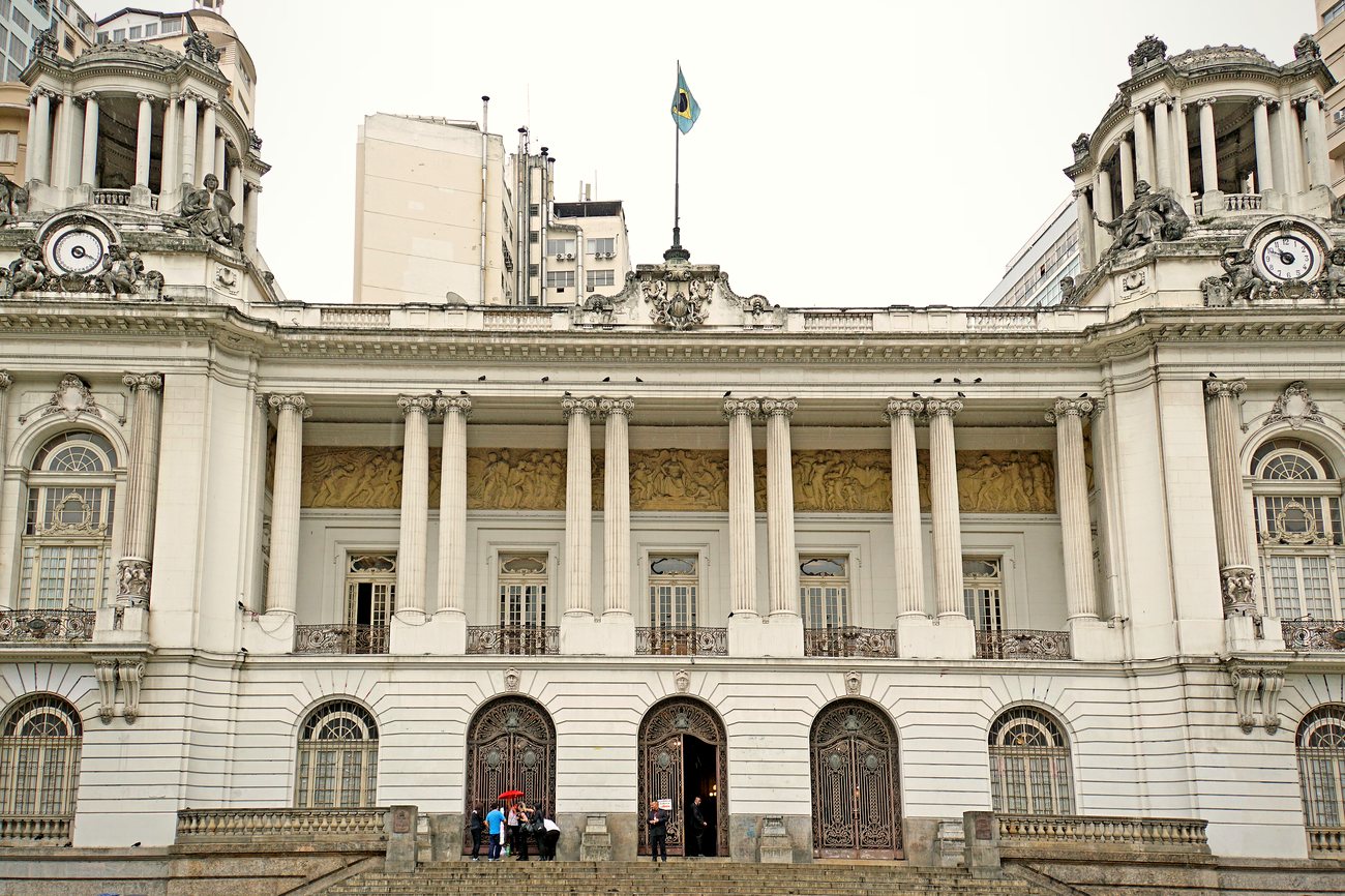 Municipal government building in Rio de Janeiro