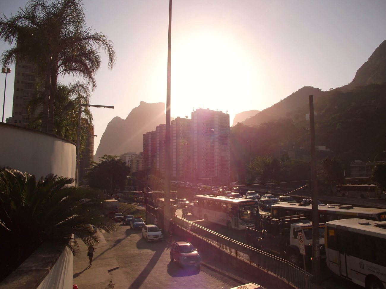 Entrance lobby of a residential building in Rio de Janeiro