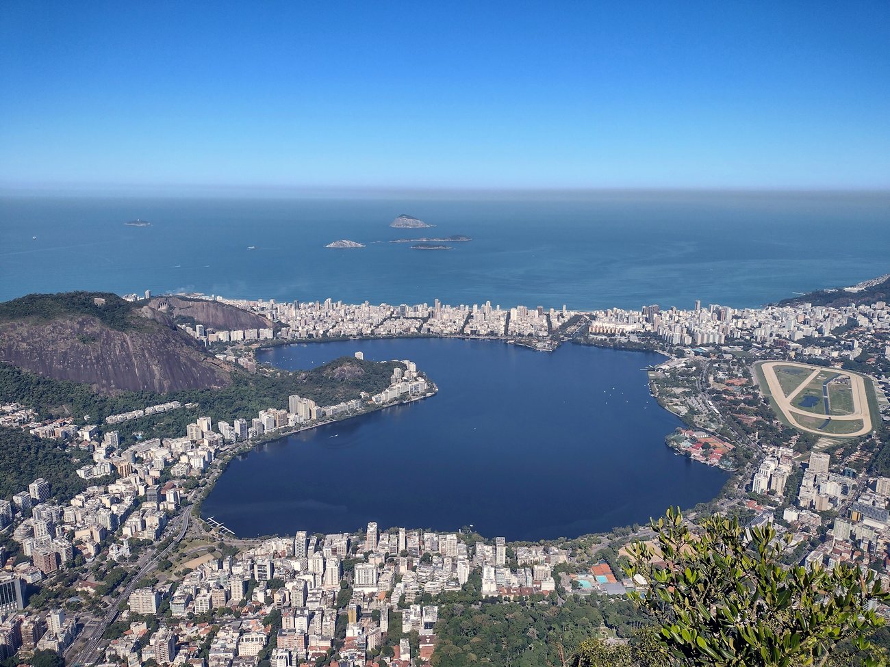 Streets and apartment buildings in the Leblon district of Rio