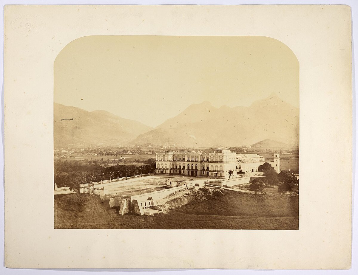 Historic view of São Cristóvão, Rio de Janeiro — the setting of this building in earlier decades