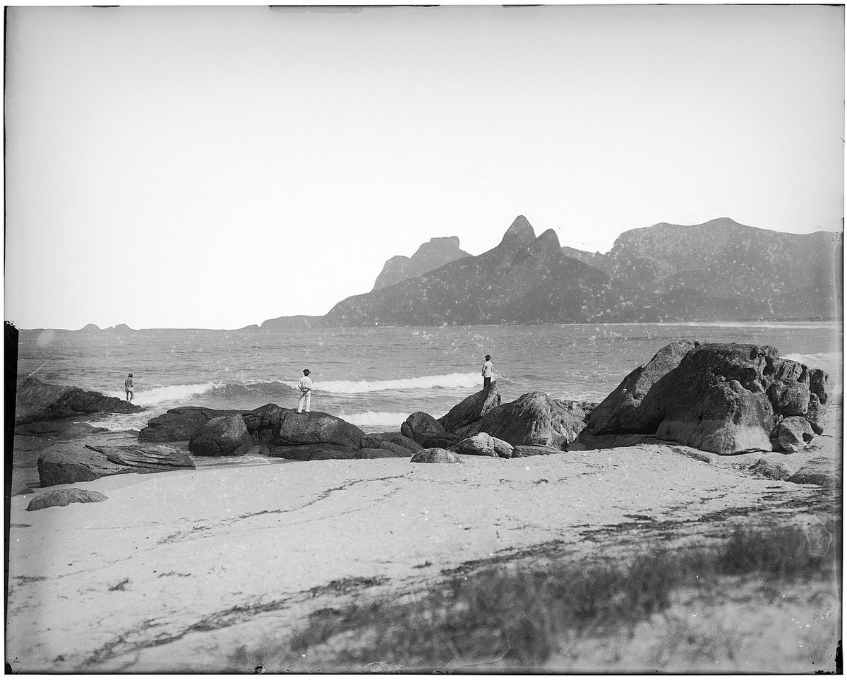 Historic view of Ipanema, Rio de Janeiro — the setting of this building in earlier decades