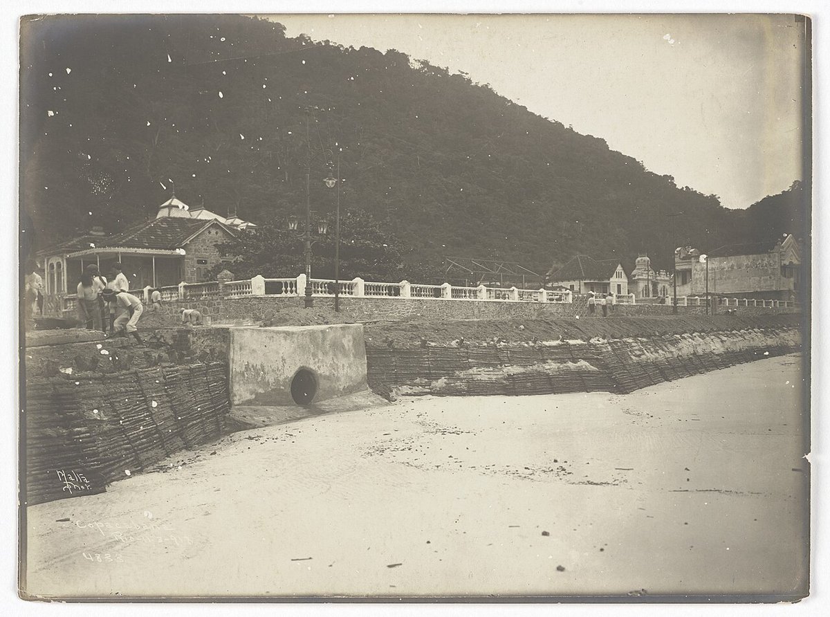 Historic view of Copacabana, Rio de Janeiro — the setting of this building in earlier decades