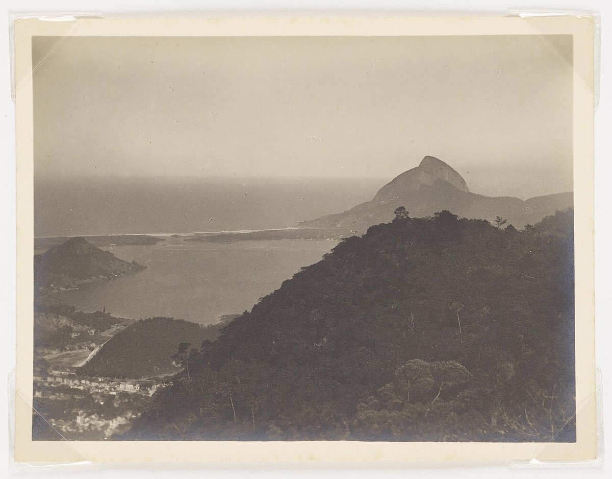 Historic view of Leblon, Rio de Janeiro — the setting of this building in earlier decades