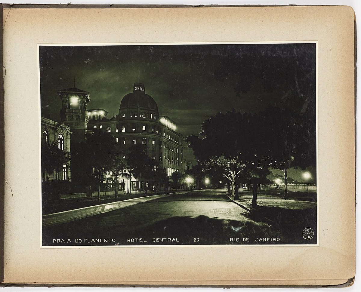 Historic view of Flamengo, Rio de Janeiro — the setting of this building in earlier decades