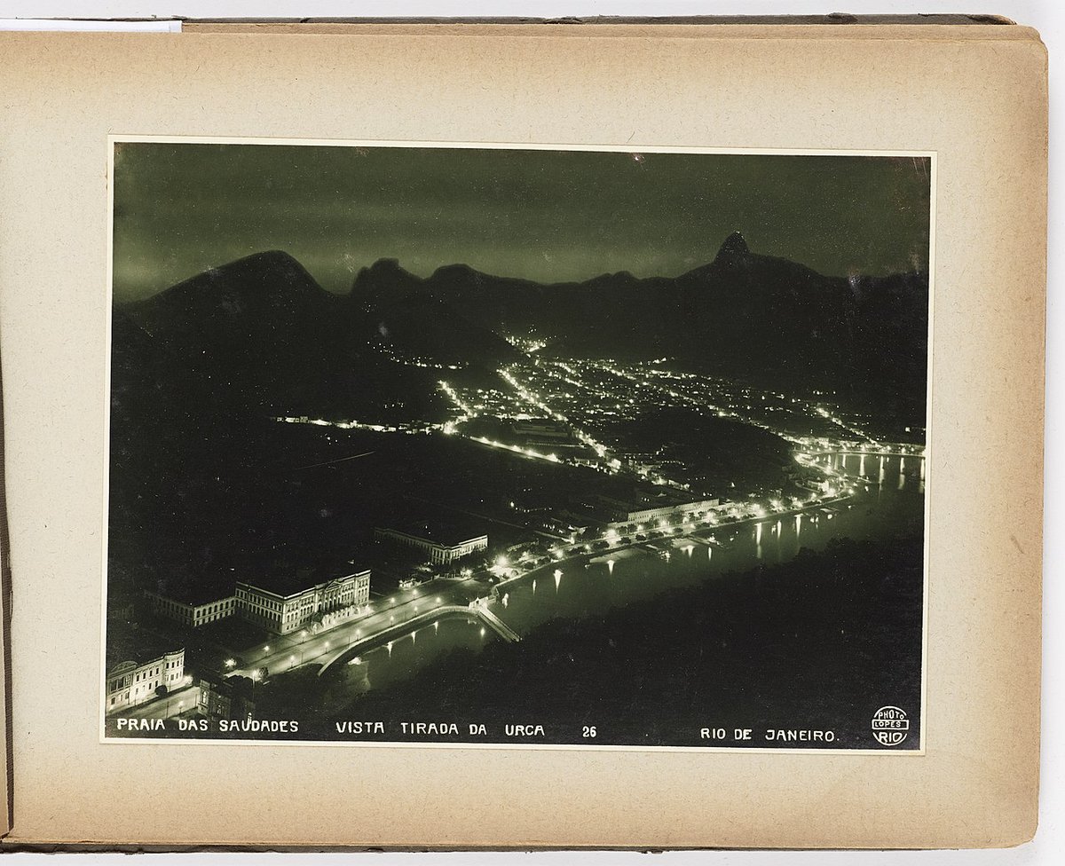 Historic view of Urca, Rio de Janeiro — the setting of this building in earlier decades