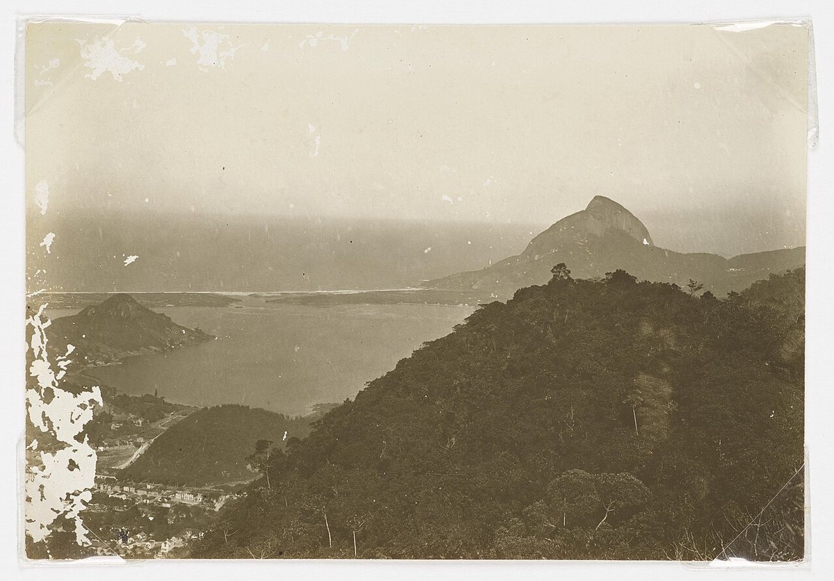 Historic view of Leblon, Rio de Janeiro — the setting of this building in earlier decades