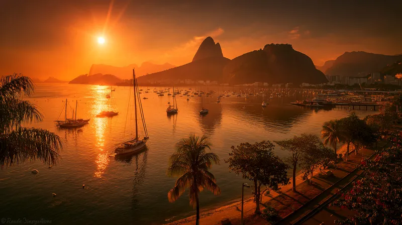 Straßenszene in Botafogo, Rio de Janeiro