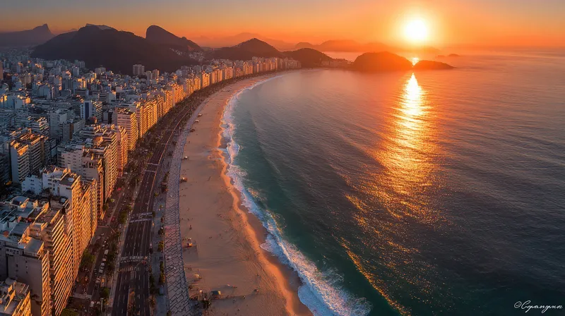 Lebensstil in Copacabana, Rio de Janeiro