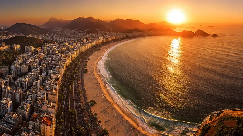 Straßenszene in Copacabana, Rio de Janeiro