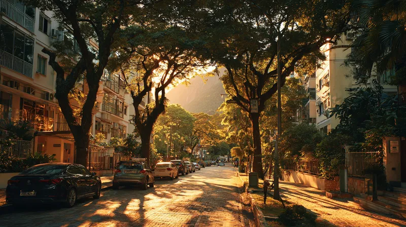 Straßenszene in Leblon, Rio de Janeiro