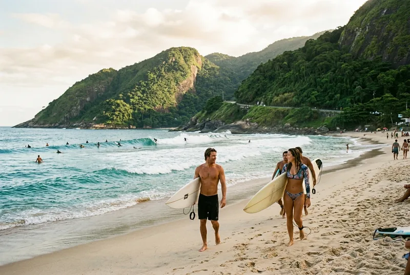 Lifestyle in Prainha, Rio de Janeiro