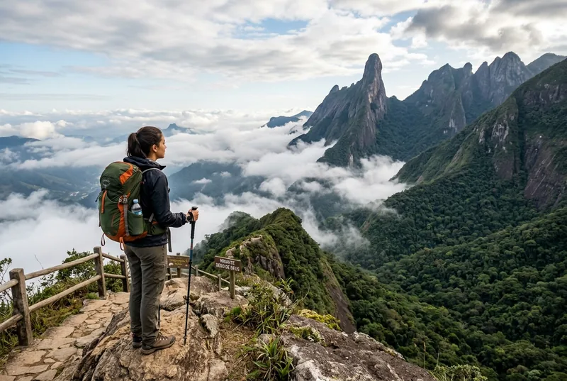 Lifestyle and scenery in Teresópolis, Rio de Janeiro state