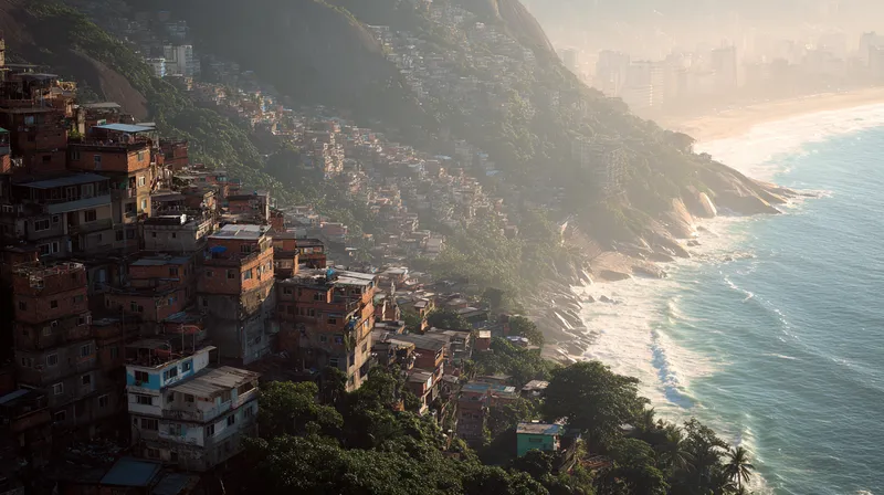 Lebensstil in Vidigal, Rio de Janeiro