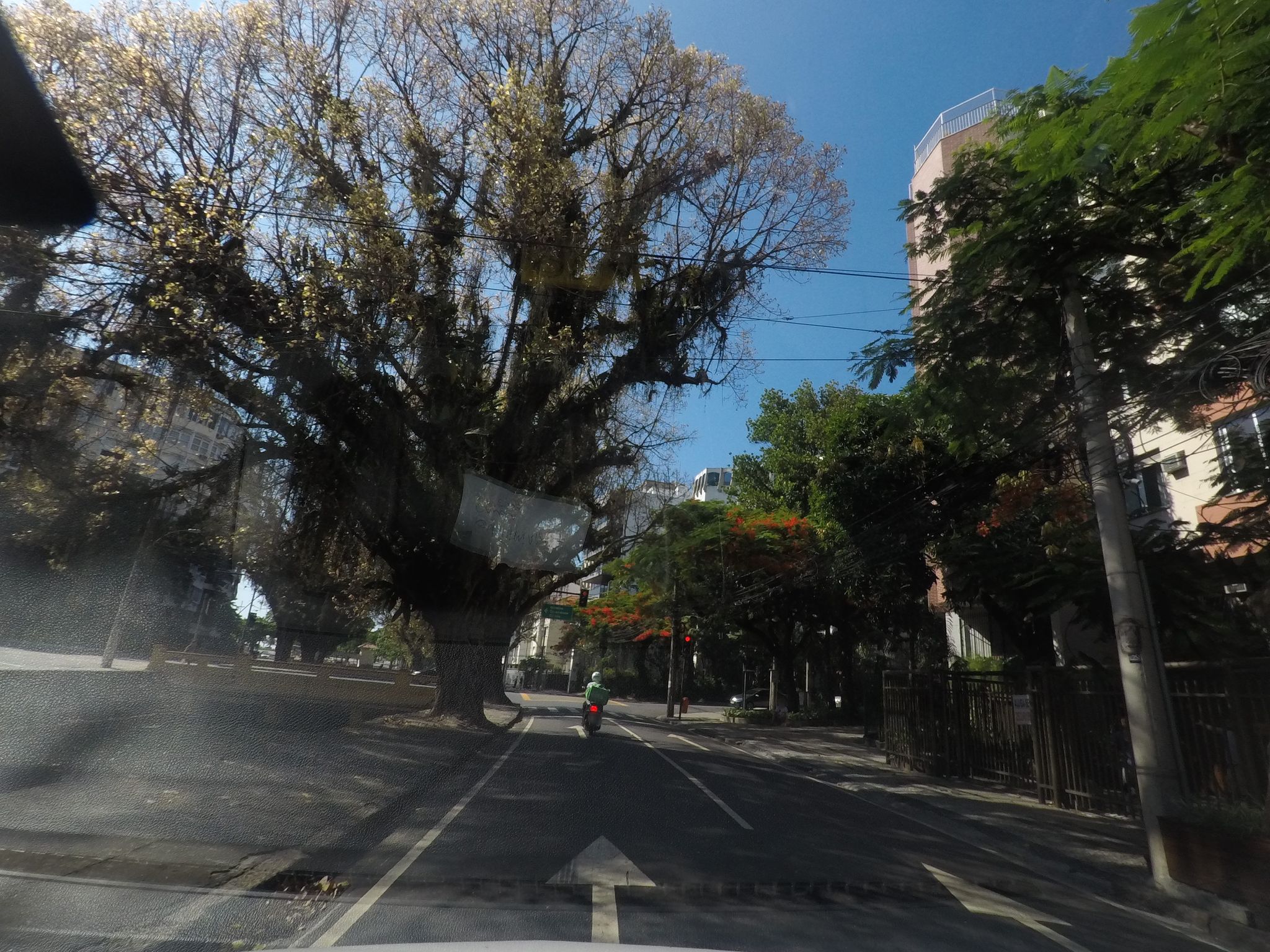 Street-level view near Antuerpia, Gávea