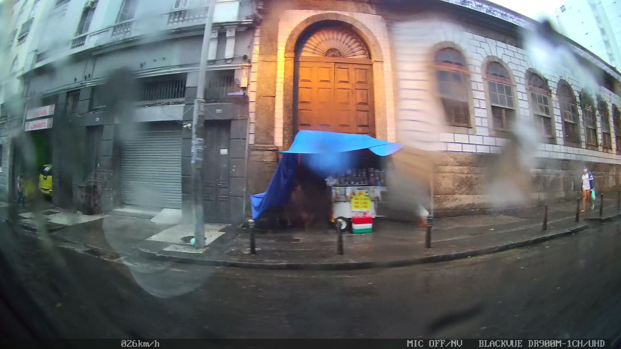 Street-level view near Casa Histórica de Osório, Santa Teresa