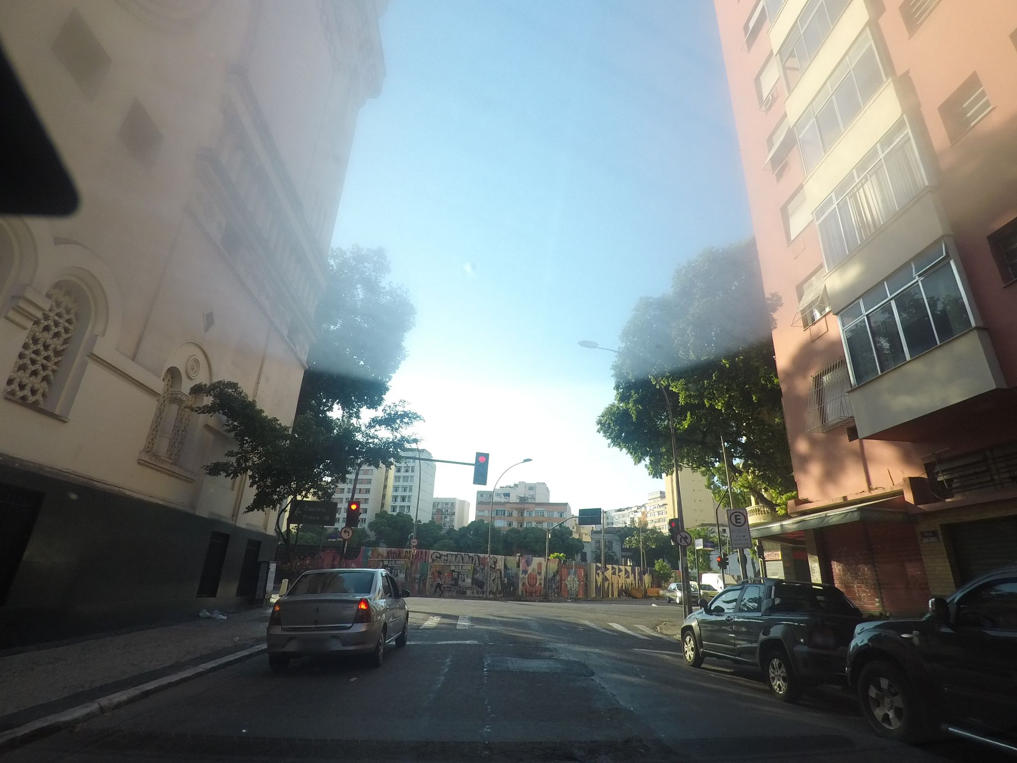 Street-level view near Ed. Graças a Deus, Centro