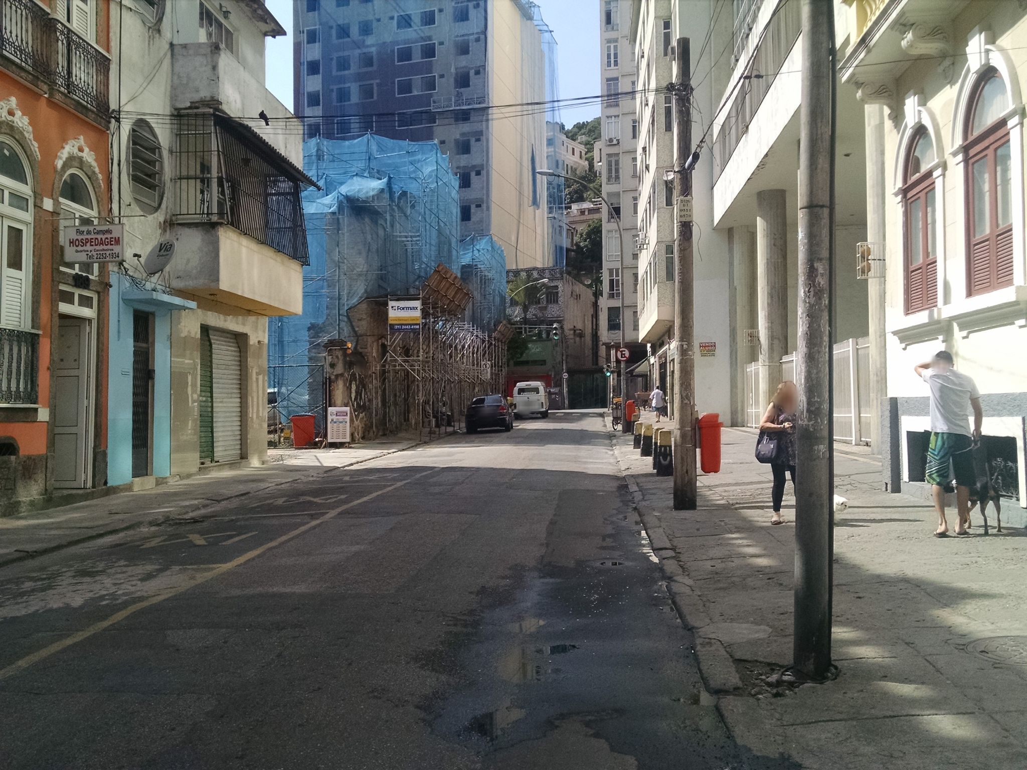 Street-level view near Ed. Rio Assu, Centro