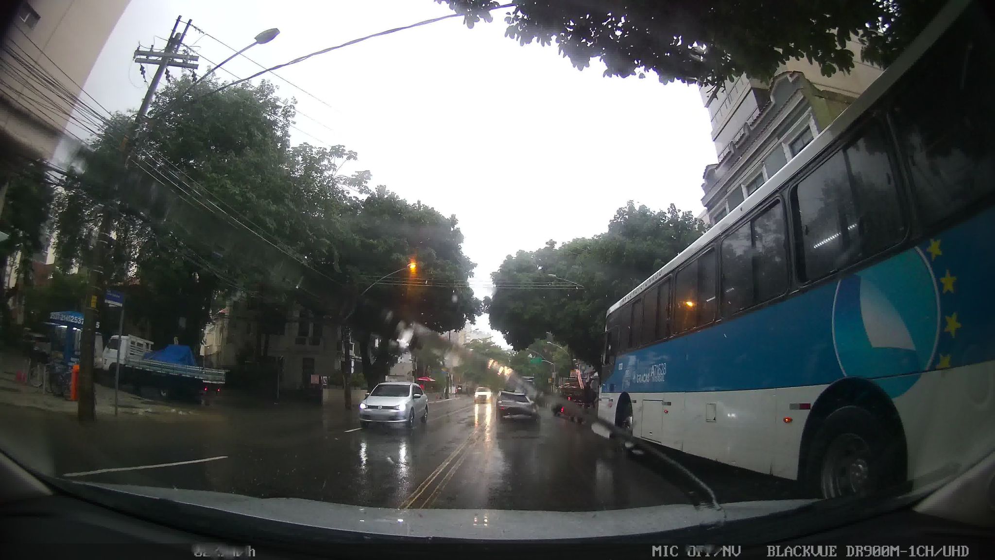 Street-level view near Edifício Bulhões de Carvalho, Jardim Botânico