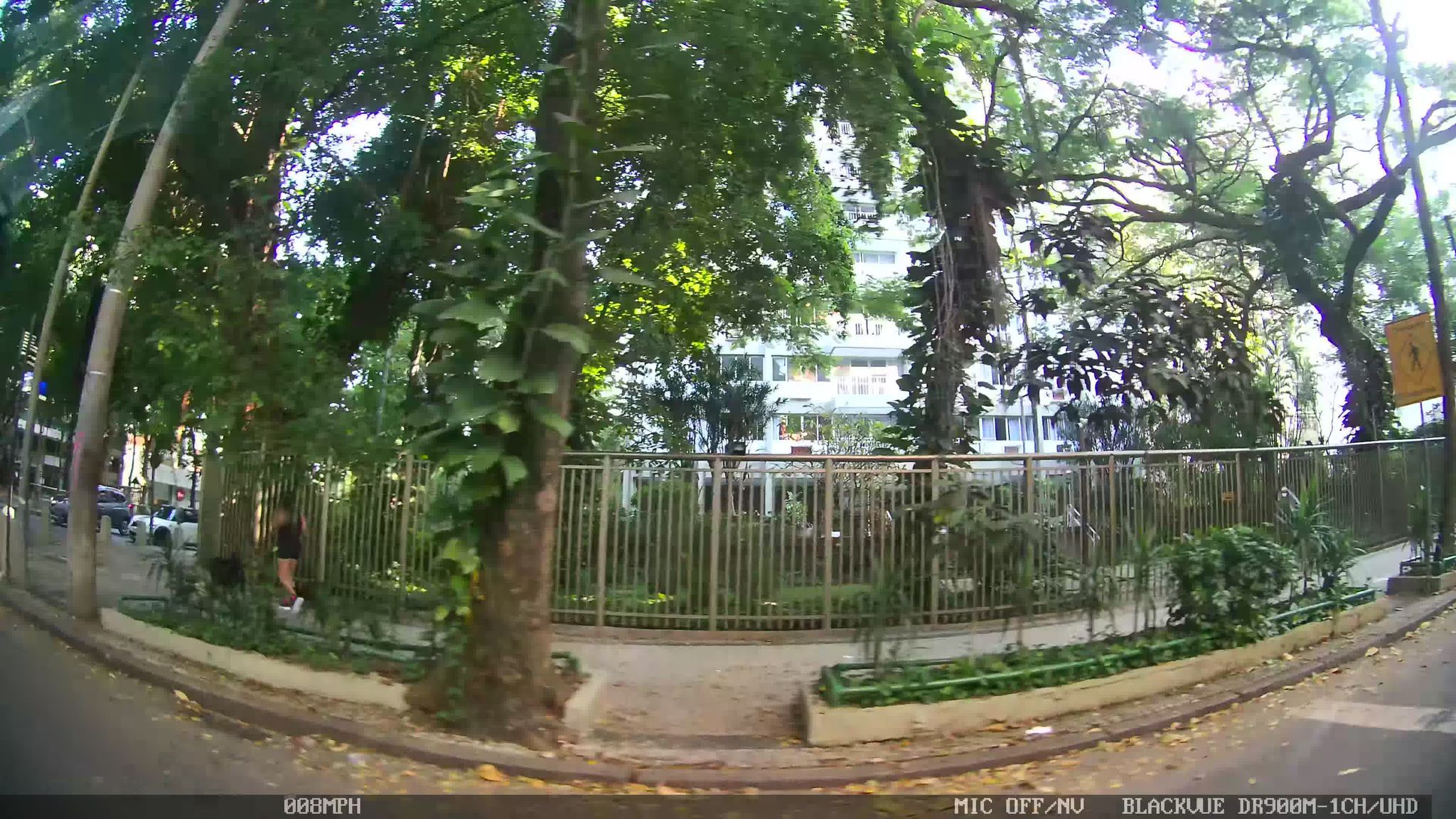 Street-level view near Edifício Flamingo, Leblon