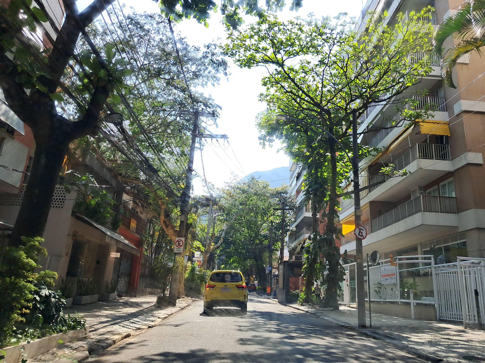 Street-level view near Edifício Lazaro Haiadas, Jardim Botânico