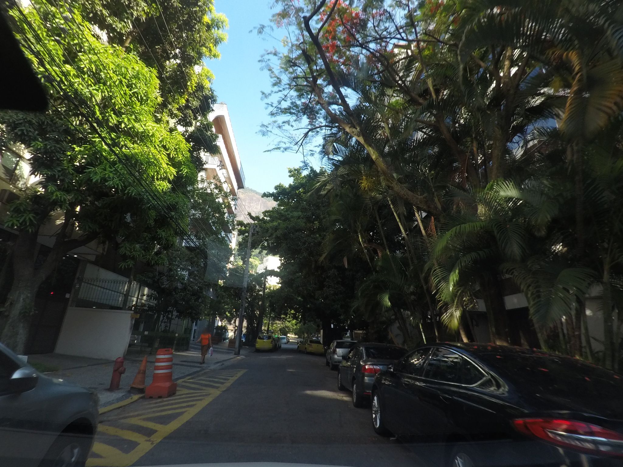 Street-level view near Edifício Ninaldi, Jardim Botânico