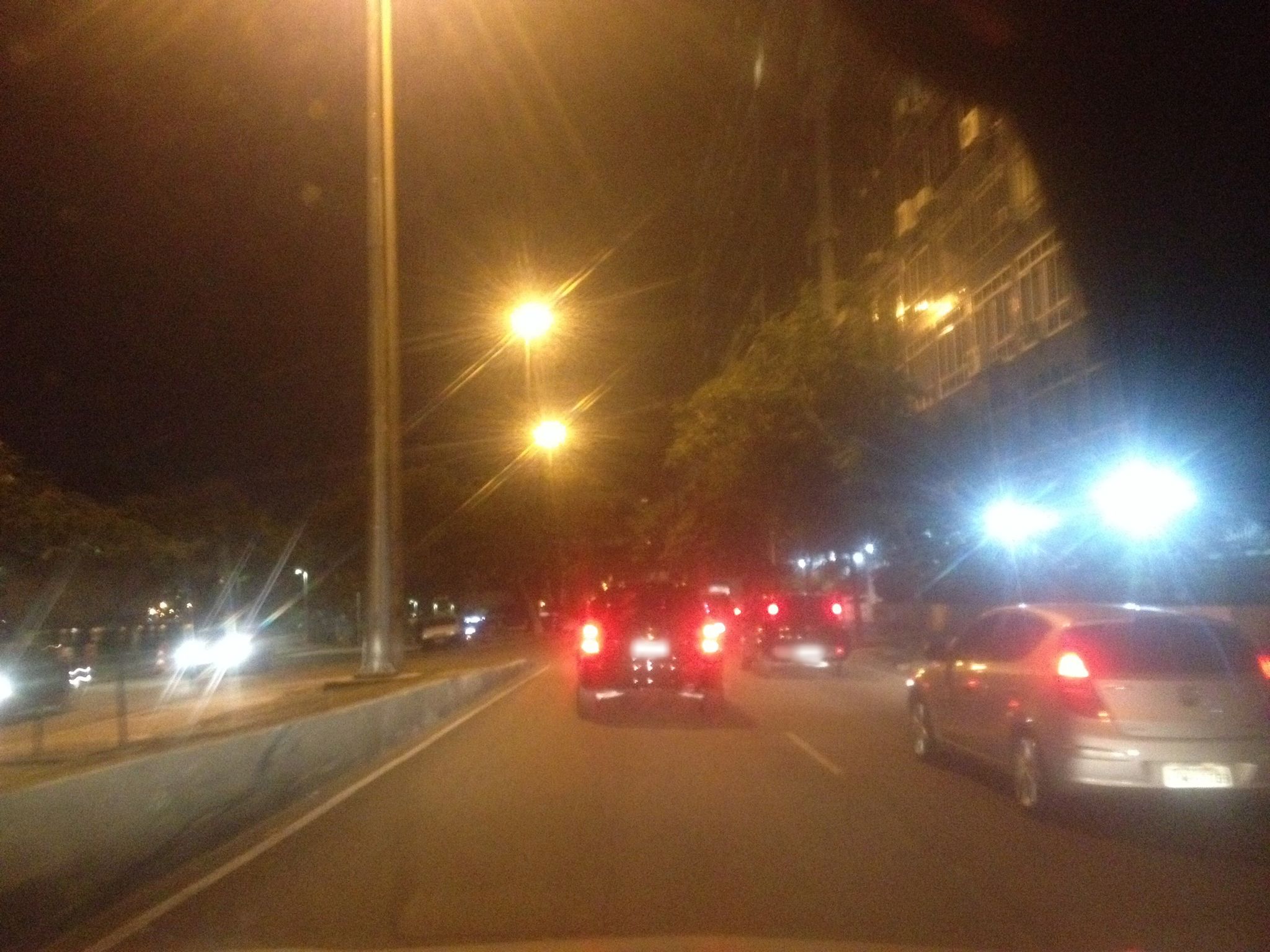 Street-level view near Edifício Princesa da Lagoa, Ipanema