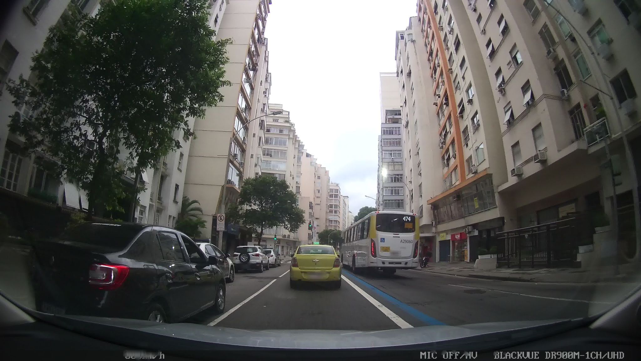 Street-level view near João Ramalho, Copacabana