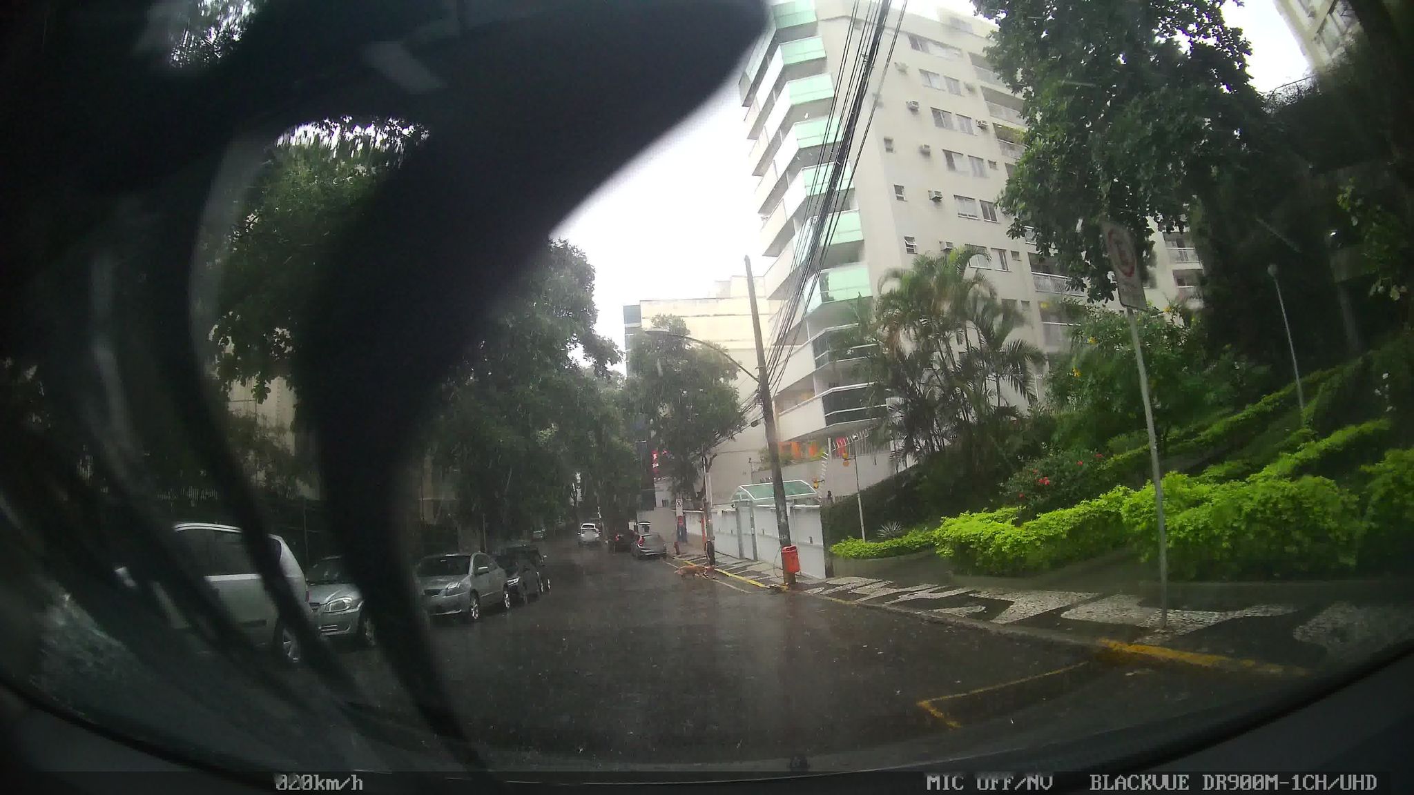Street-level view near Palazzo Di Lucena, Botafogo