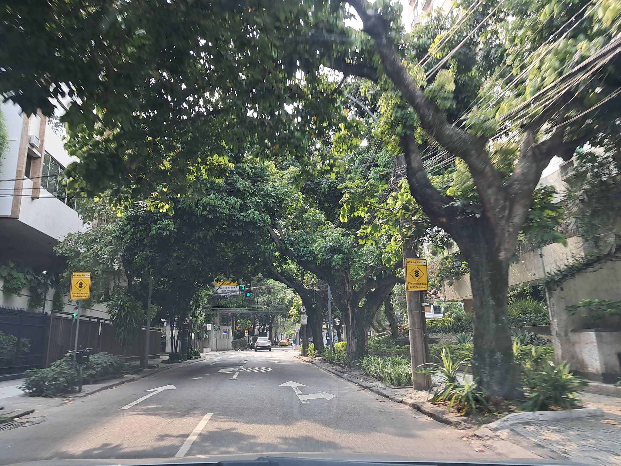Street-level view near Professor Armínio Fraga, Lagoa