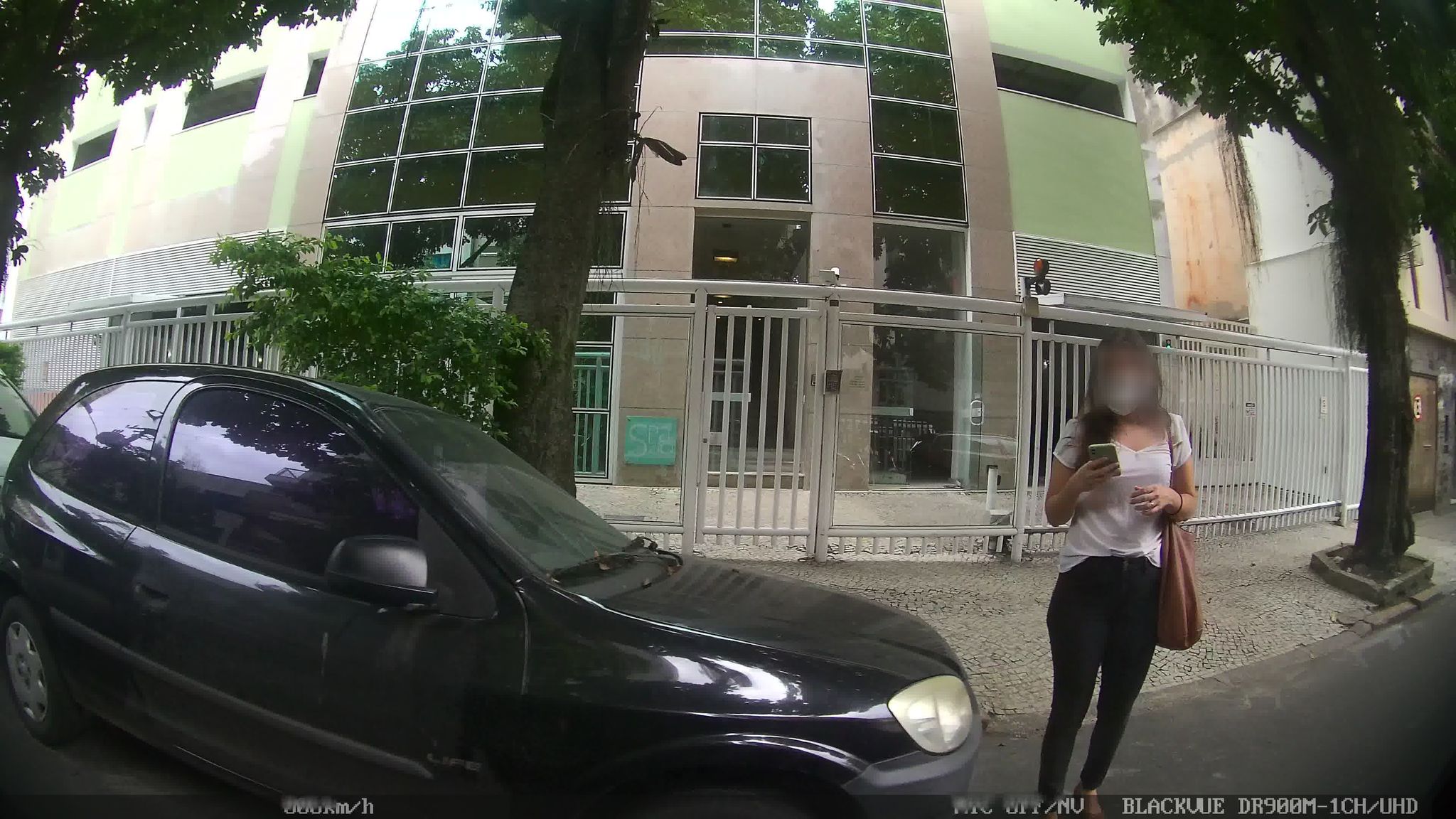 Street-level view near Spazio, Botafogo